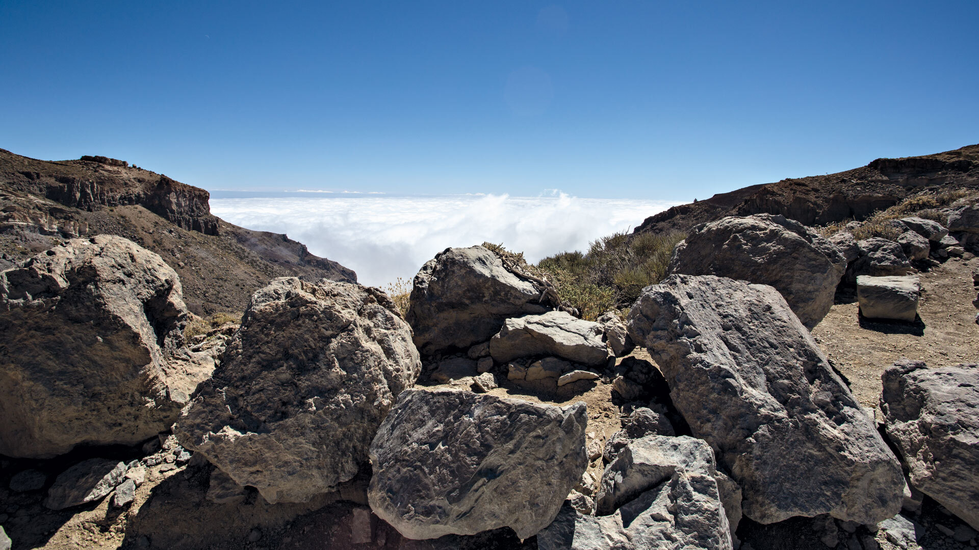 Wolkenmeer im Teide Nationalpark