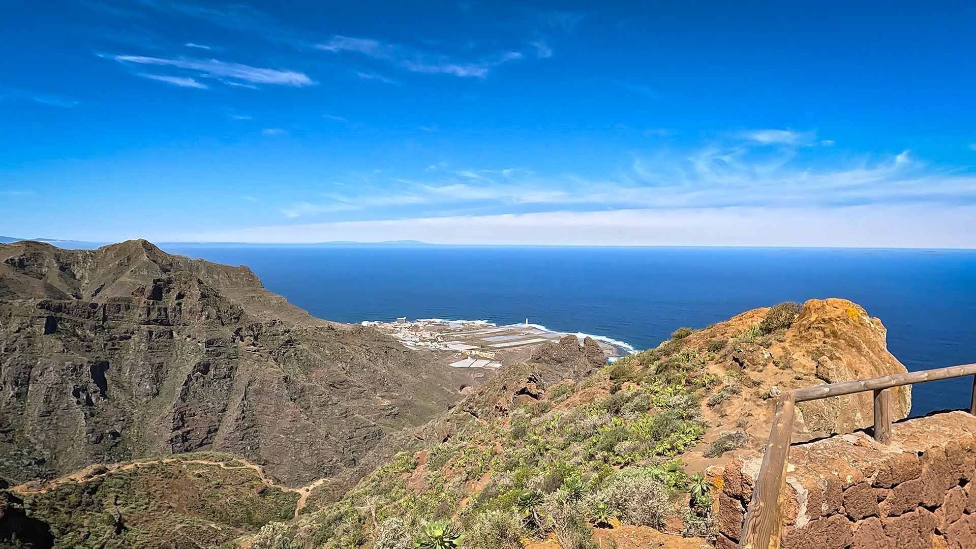 Panaramablick auf Punta del Hidalgo