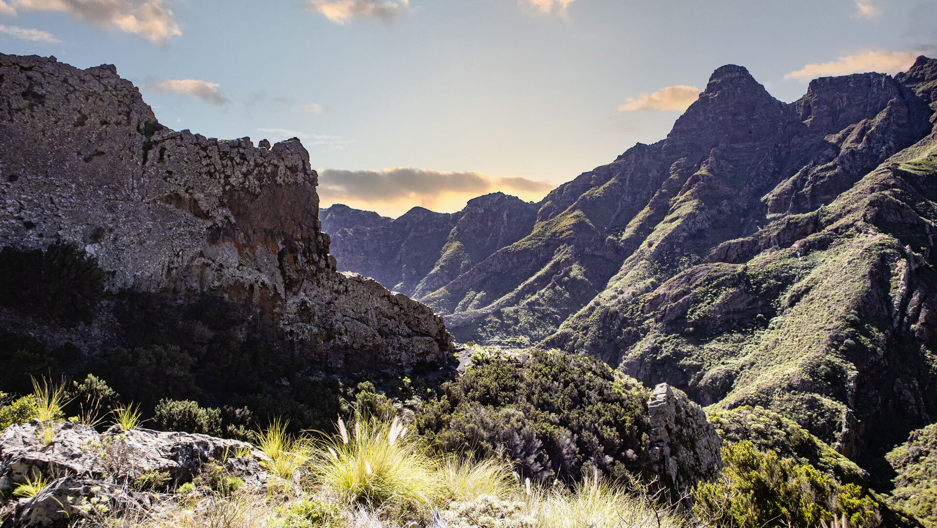 Berglandschaft im Anaga