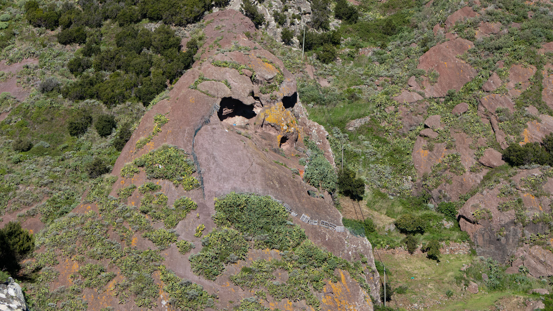 Felsformationen im Anaga-Gebirge auf Teneriffa