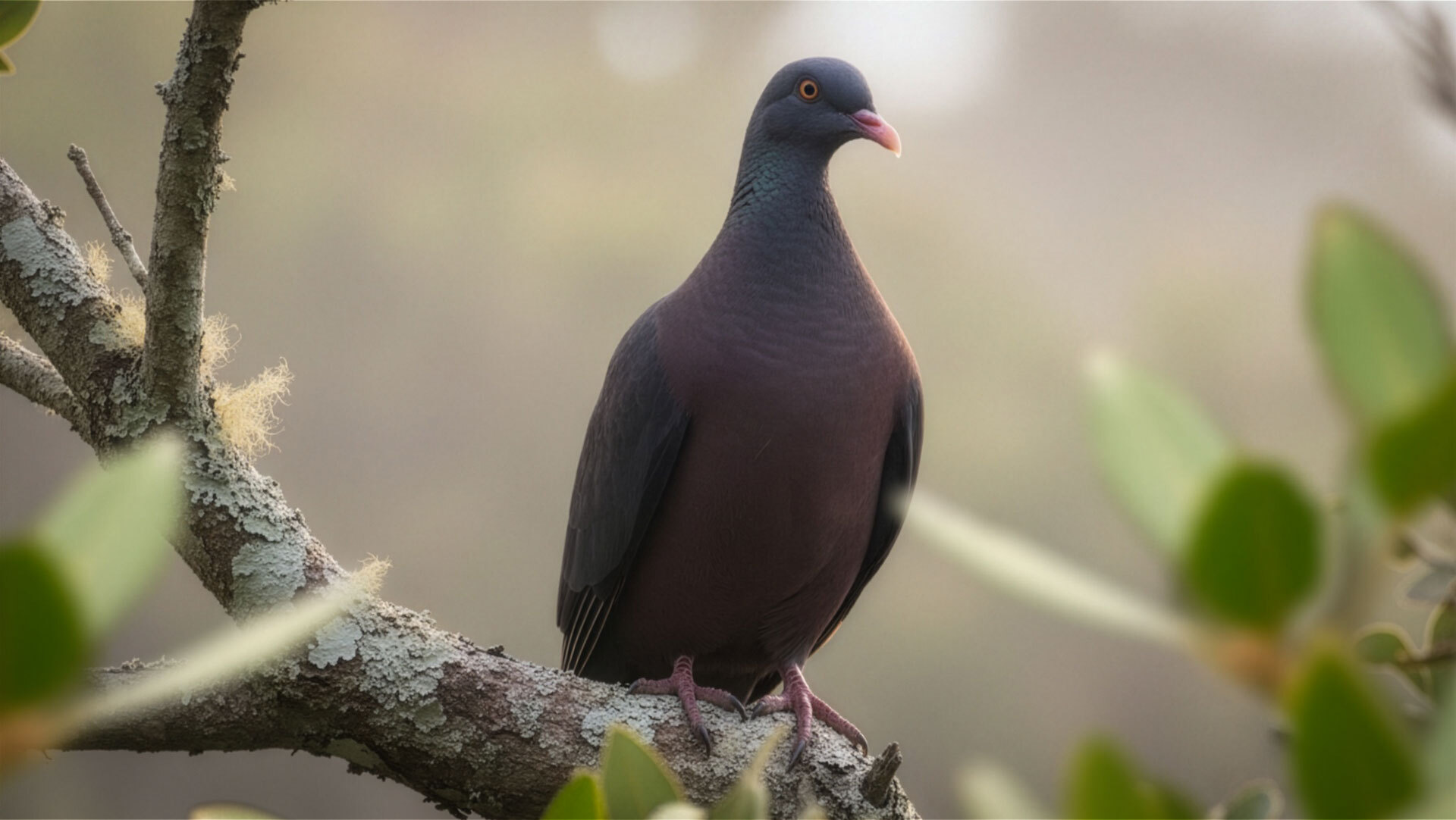 Lorbeertaube (Columba junoniae)