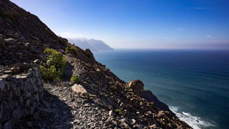 Blick entlang der Nordкüste des Anaga Richtung Benijo